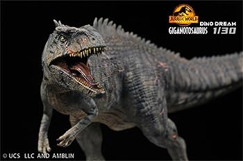 Amazon.co.jp: DINO DREAM 1/30 サイズ ギガノトサウルス 限定版